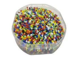 2 mm Mix Color Round Glass Beads