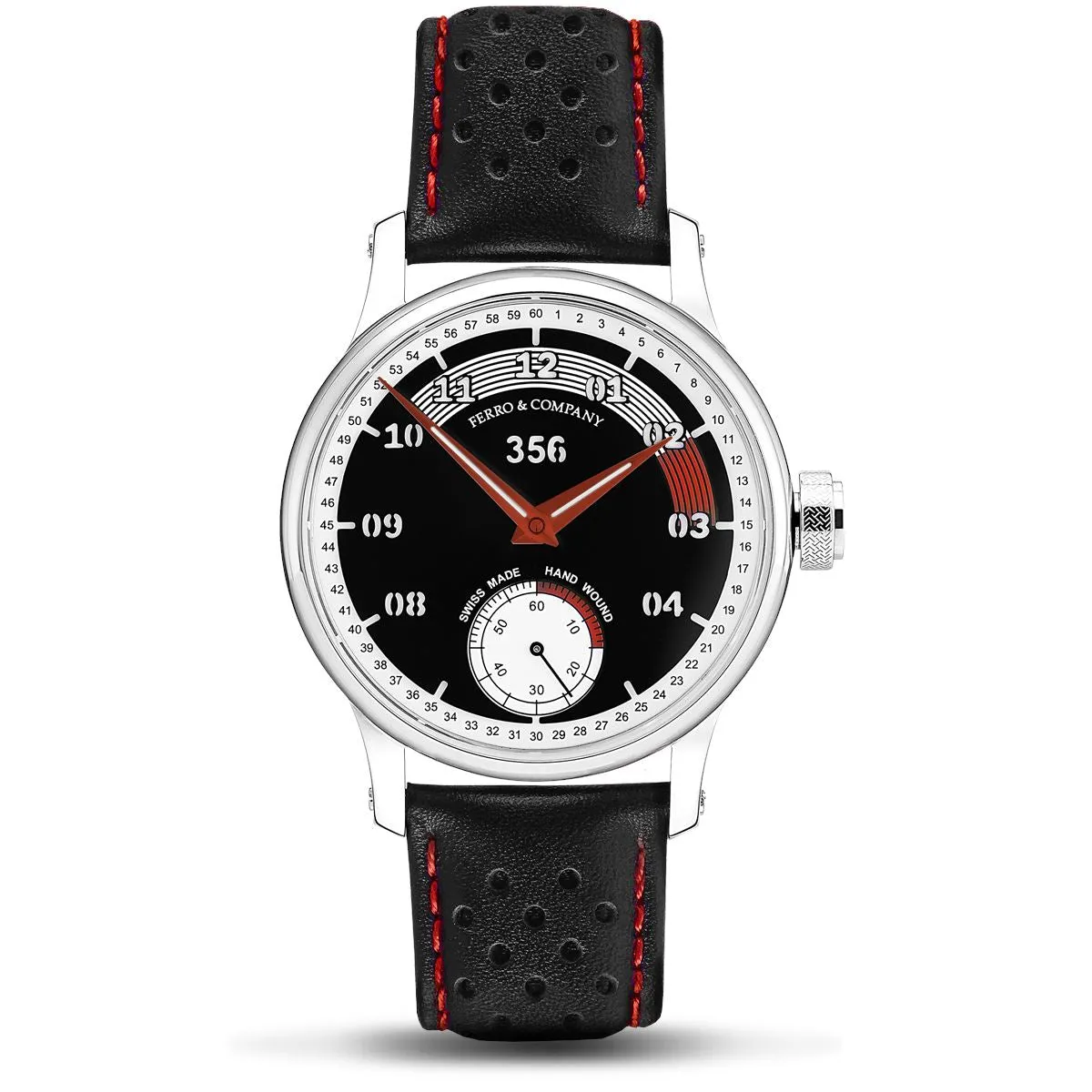 356   Black / Red