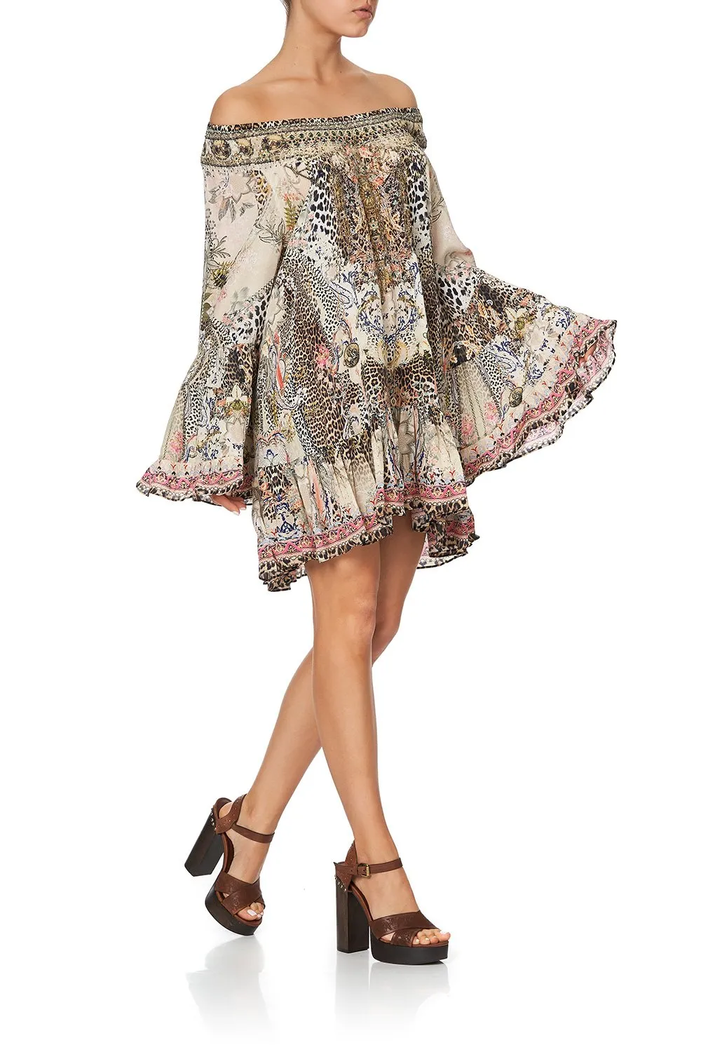 A LINE FRILL DRESS FOREVER FOREVER