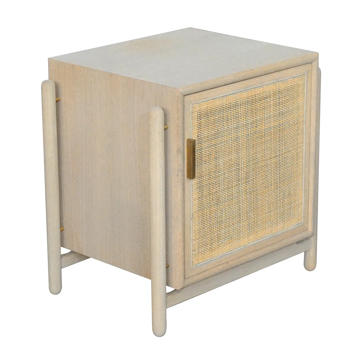 Alfa Rattan Right Bedside Table