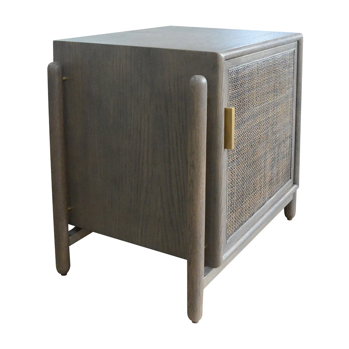 Alfa Rattan Right Bedside Table