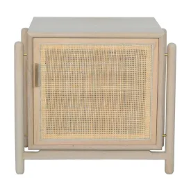 Alfa Rattan Right Bedside Table