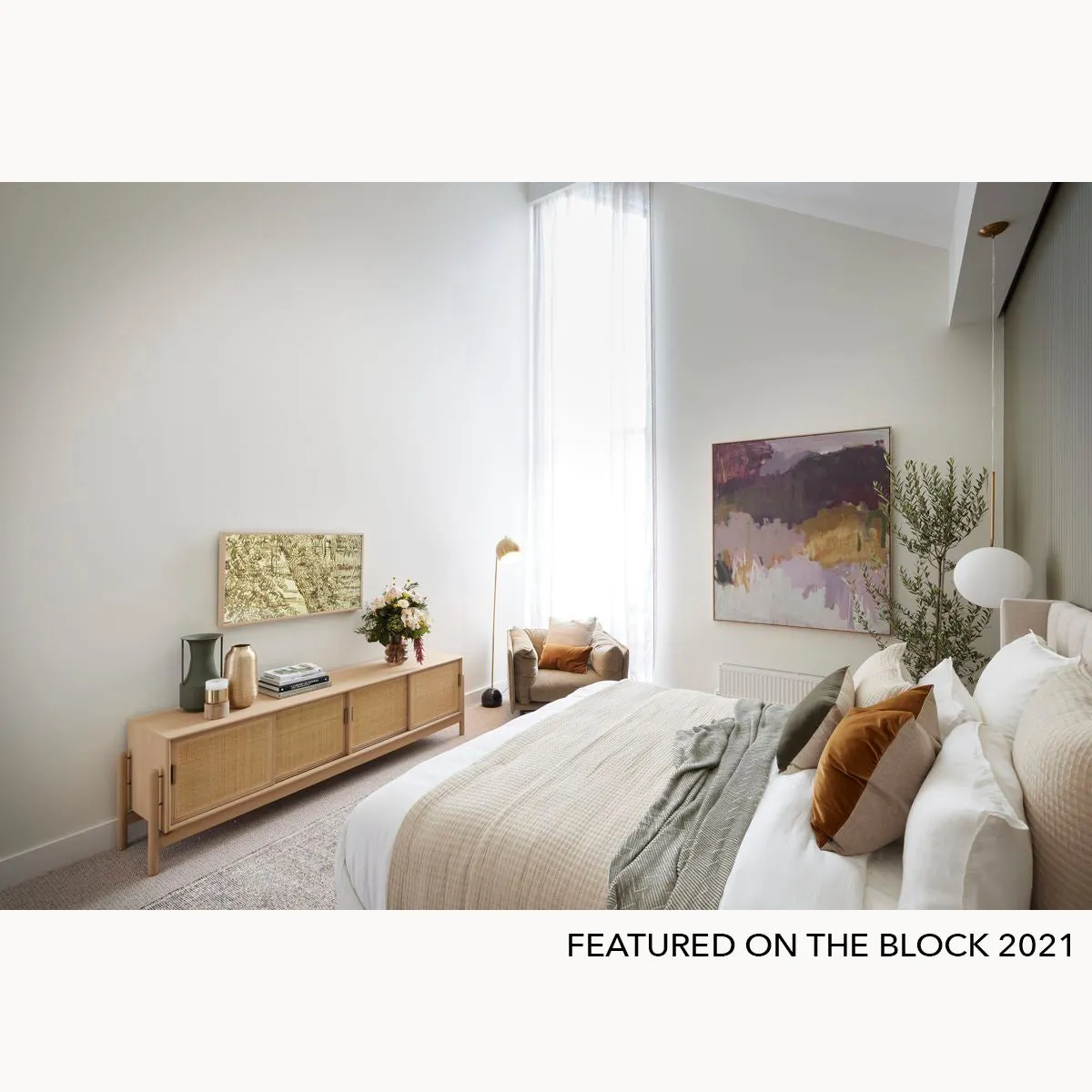 Alfa Rattan Sideboard