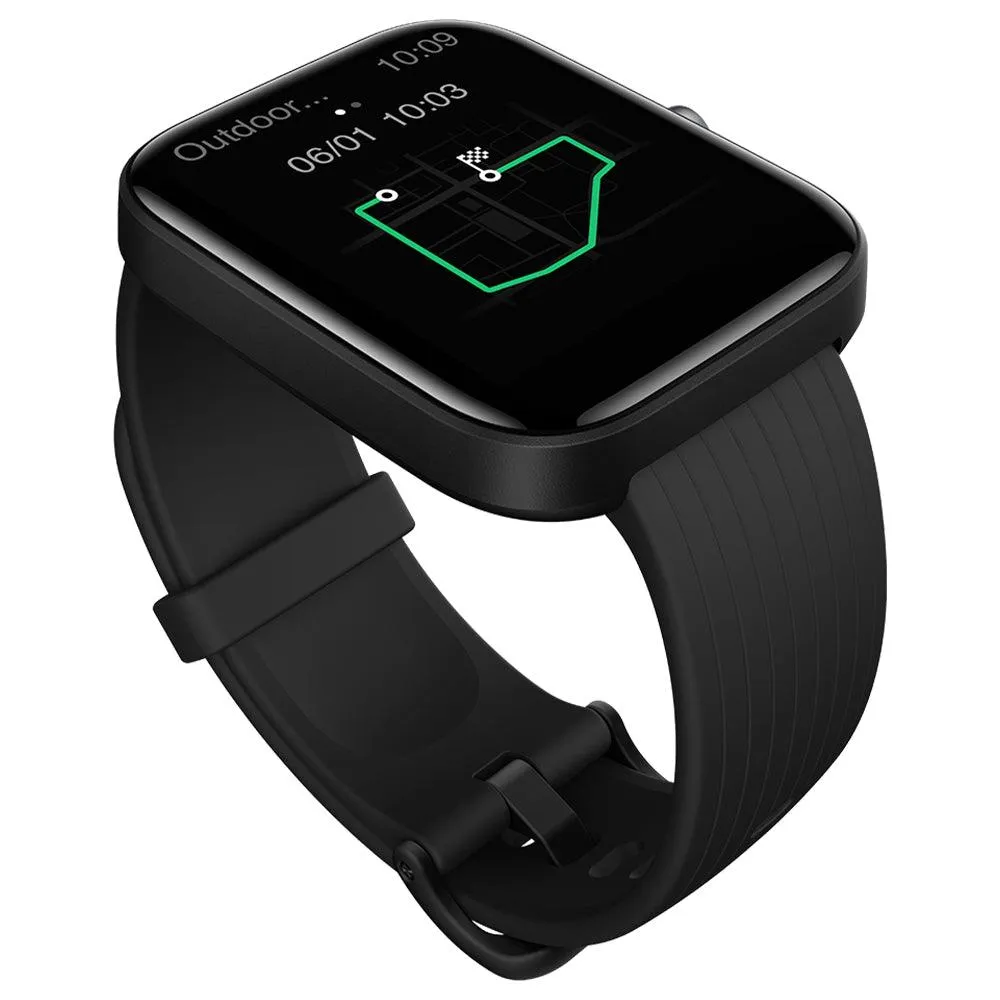 Amazfit Bip 3 Pro Smart Watch (44mm) Plastic Case With Black Silicone Strap
