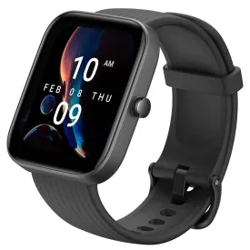 Amazfit Bip 3 Pro Smart Watch (44mm) Plastic Case With Black Silicone Strap