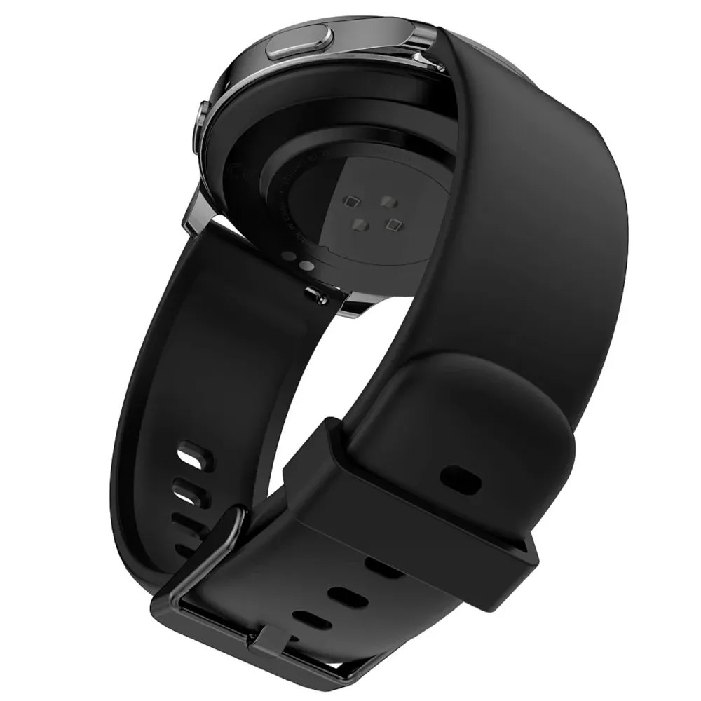 Amazfit Pop 3R Smart Watch (45.5mm) Black Case With Black Silicone Strap