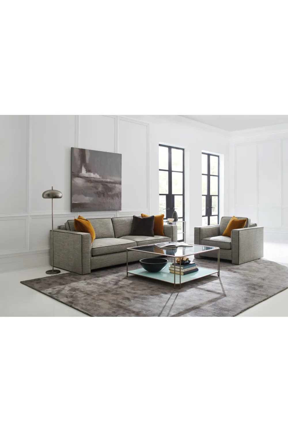 Angular Modern Lounge Chair | Caracole Welt Played
