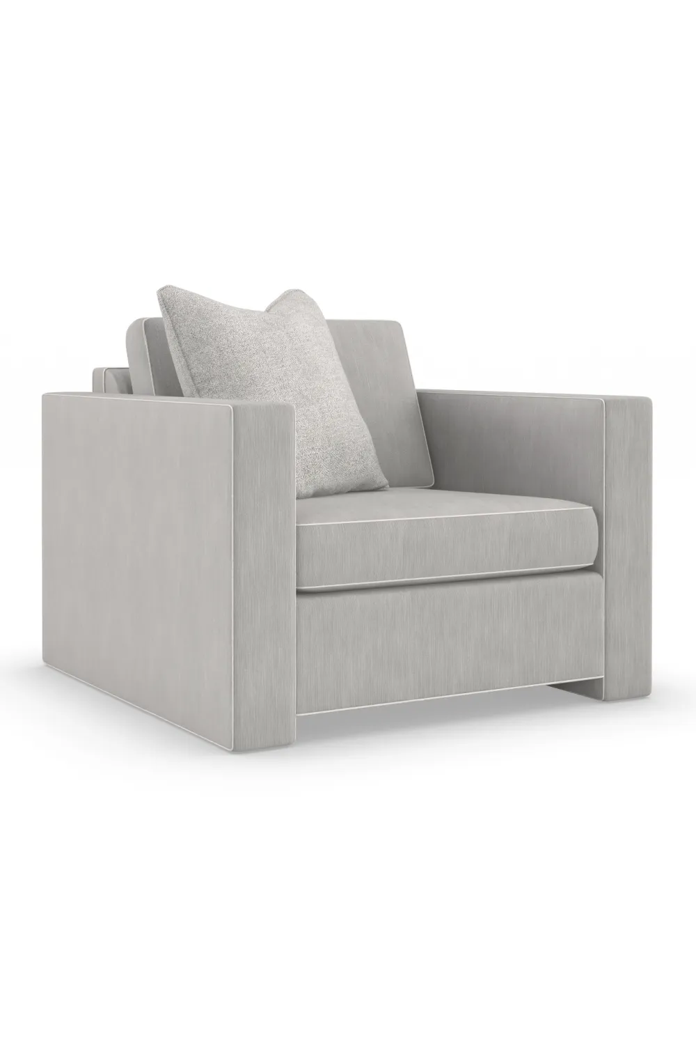 Angular Modern Lounge Chair | Caracole Welt Played