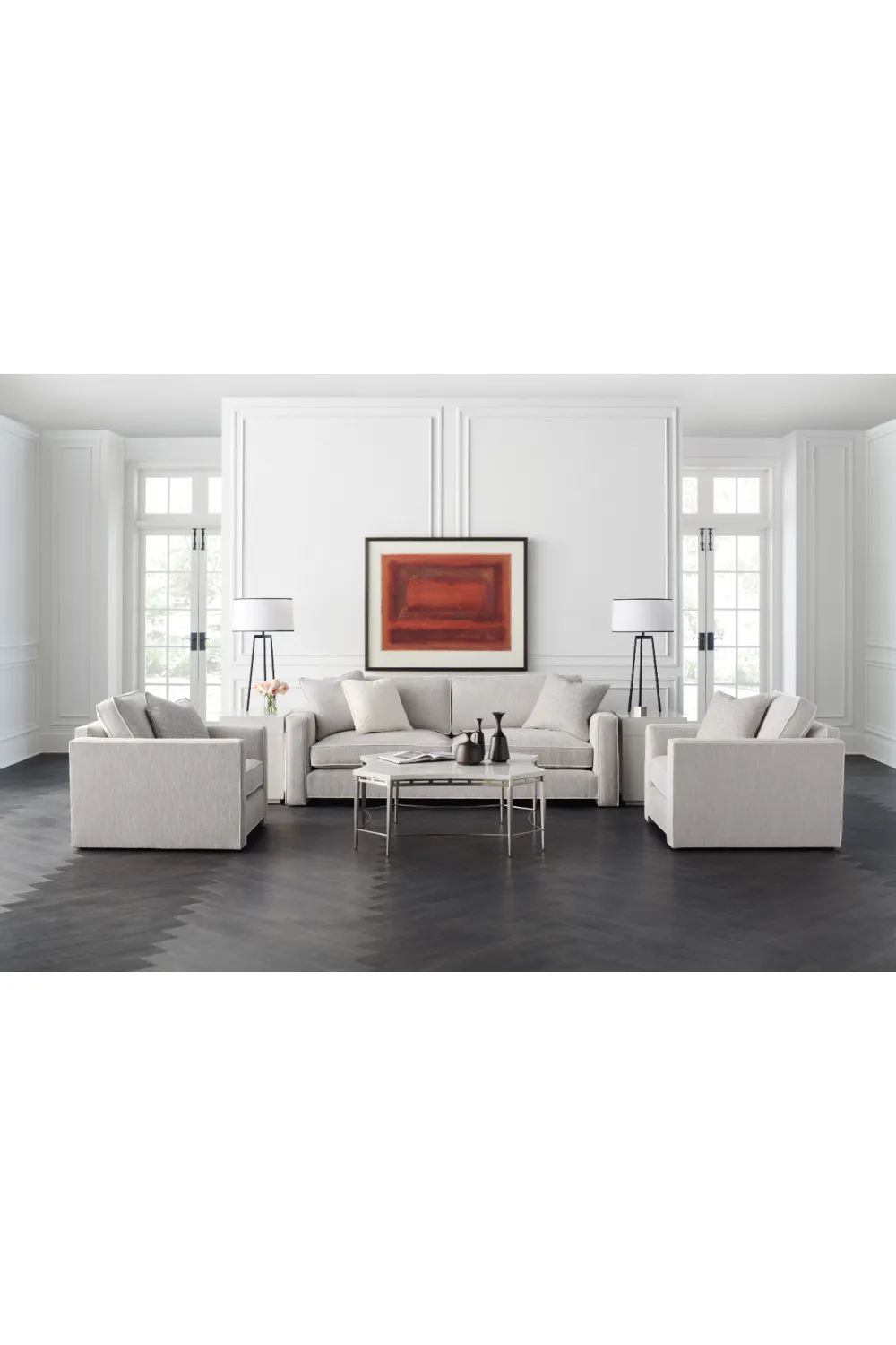 Angular Modern Lounge Chair | Caracole Welt Played