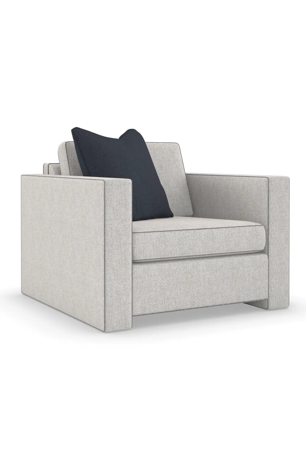 Angular Modern Lounge Chair | Caracole Welt Played