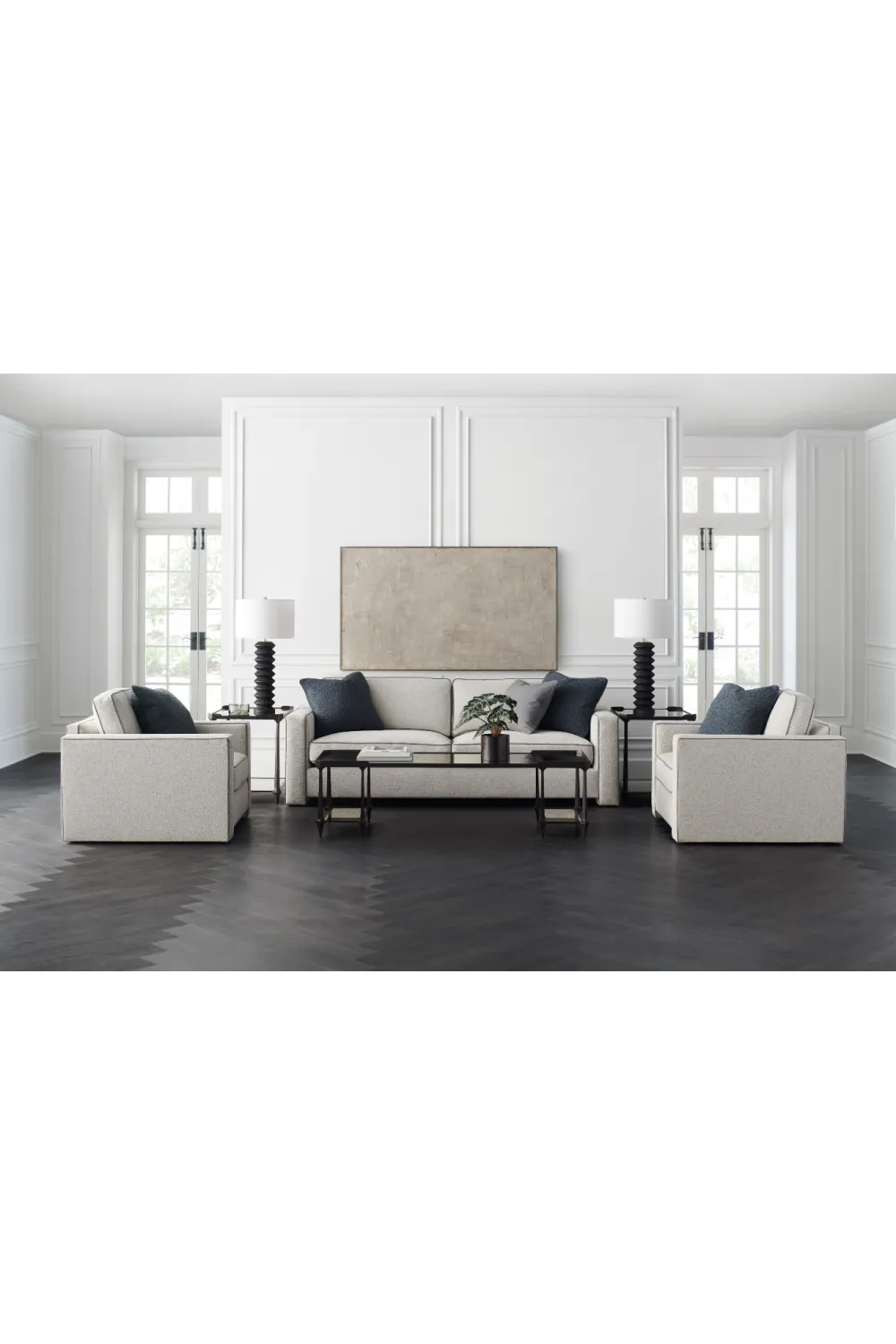 Angular Modern Lounge Chair | Caracole Welt Played