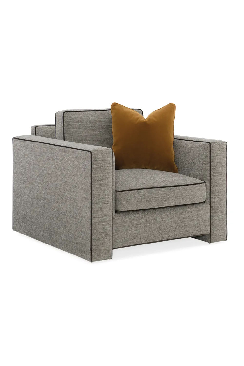 Angular Modern Lounge Chair | Caracole Welt Played