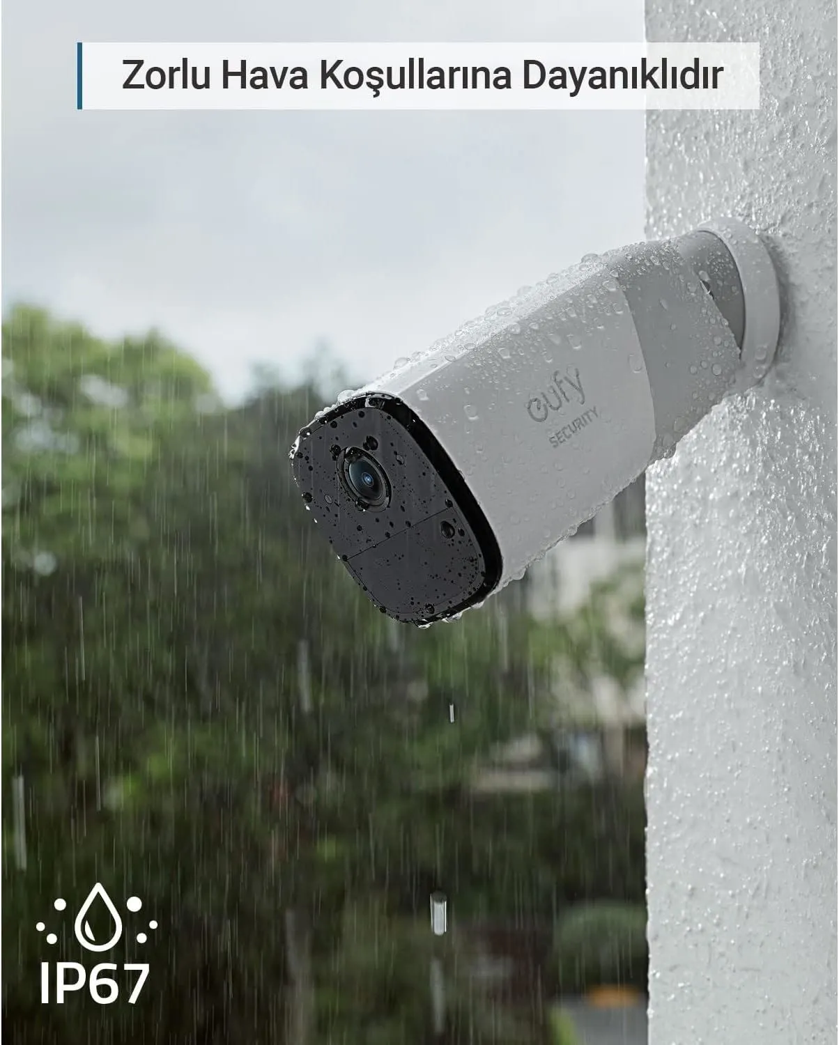 Anker Eufy 2 Pro Wireless Security Camera with 365 Battery Life 2 Units White - T8851
