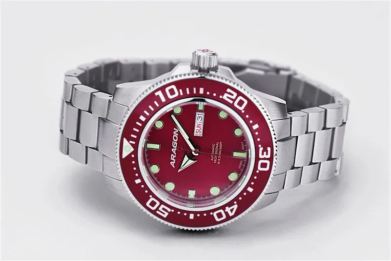 ARAGON Divemaster Automatic 50mm A054RED