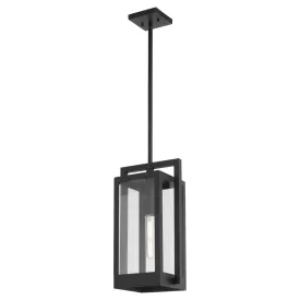 Arlo Coastal Outdoor Pendant - Textured Black