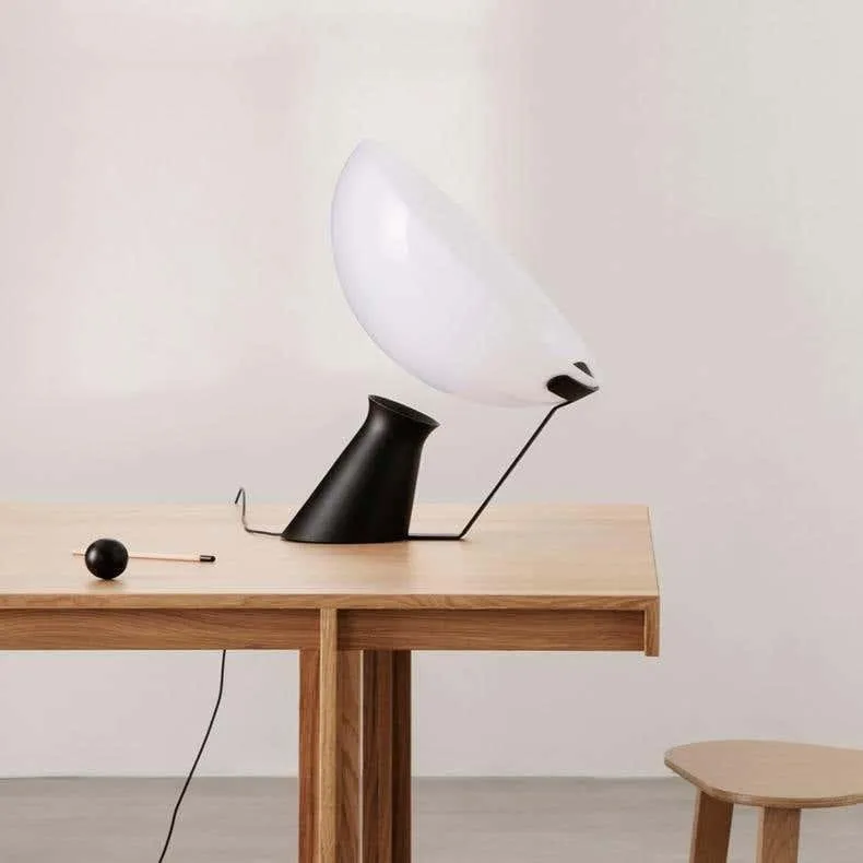 Artistic Modern LED Table Lamps Minimalist Night Lampare Black