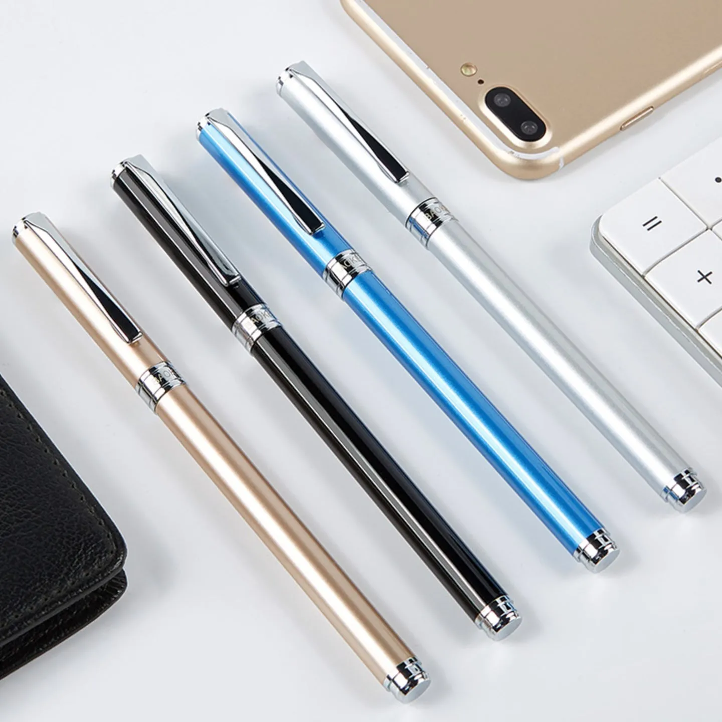 Baoke PM157 0.5mm Fine Point Black Ink Gel Pen - Smooth Writing, Quick-Drying, and Comfortable Grip