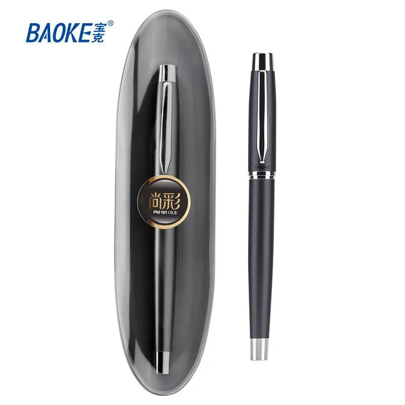 Baoke (PM181) 0.5mm Black Ink Gel Pen