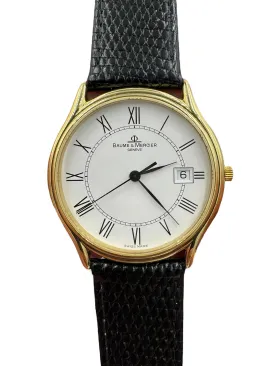 Baume & Mercier Yellow Gold Wristwatch