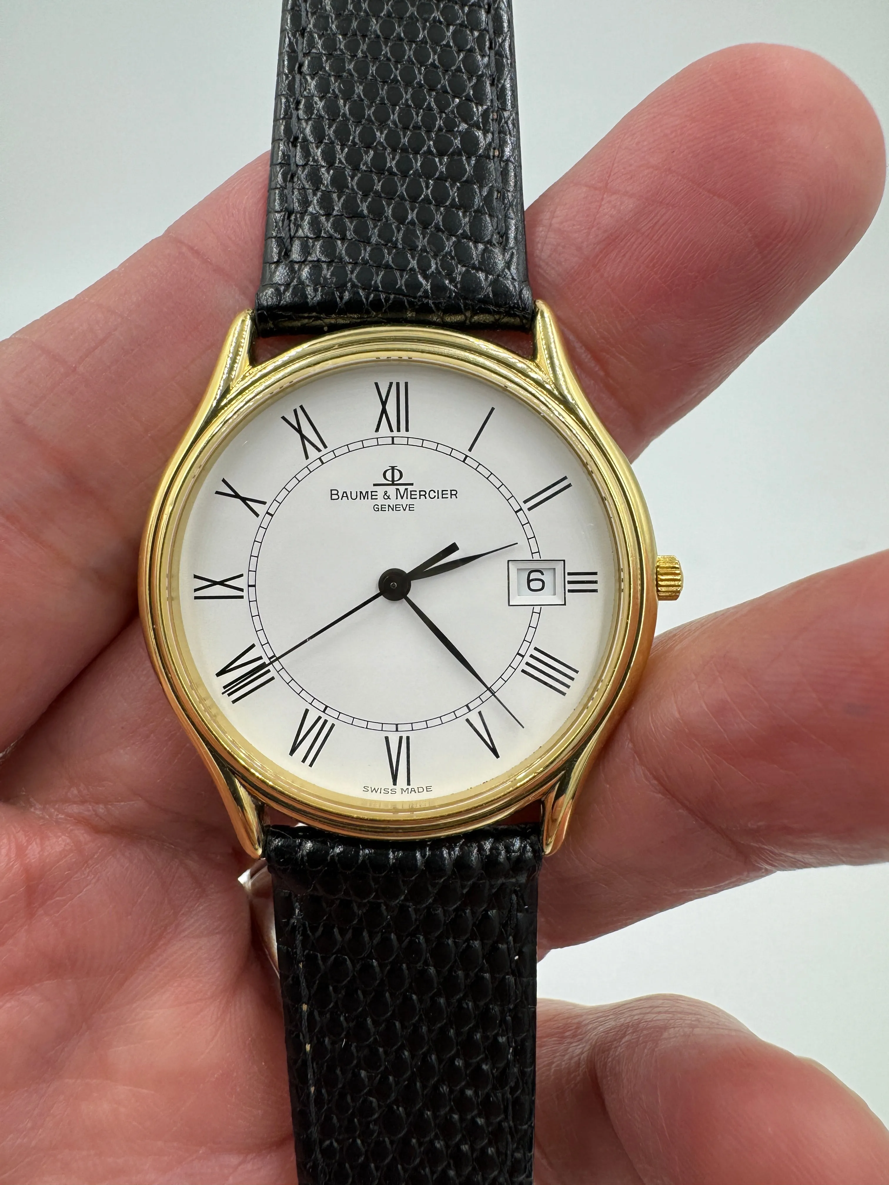 Baume & Mercier Yellow Gold Wristwatch