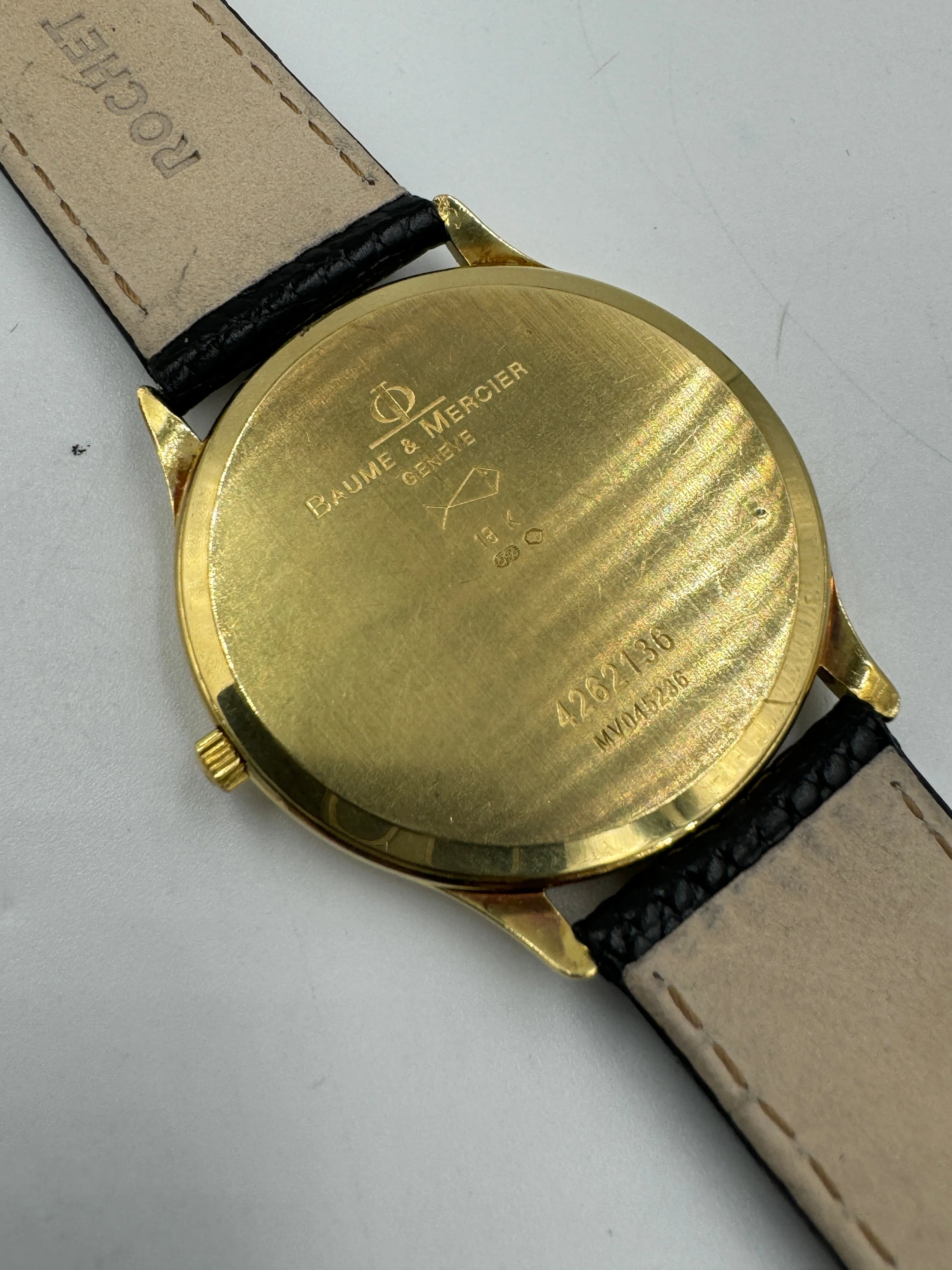 Baume & Mercier Yellow Gold Wristwatch