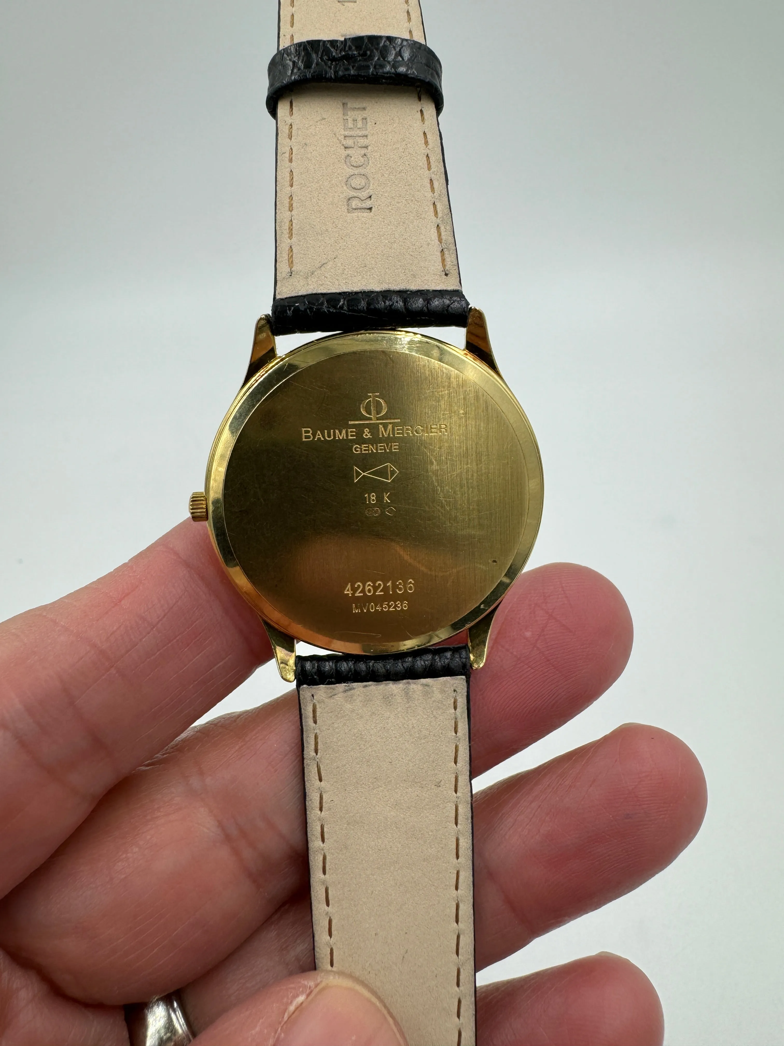 Baume & Mercier Yellow Gold Wristwatch
