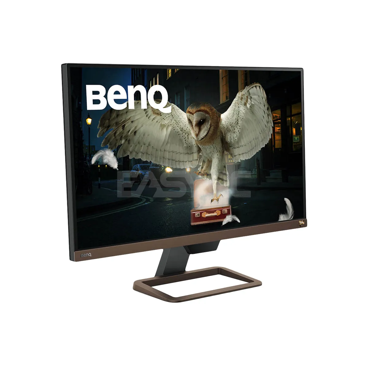 BenQ Entertainment Monitor 27" IPS/3840x2160 4K/60Hz/5ms/Bulit-in Speaker/2xHDMI/1xDP/1xUSB Type C - Metallic Brown/Black (EW2780U 4JTP) BEEW1770