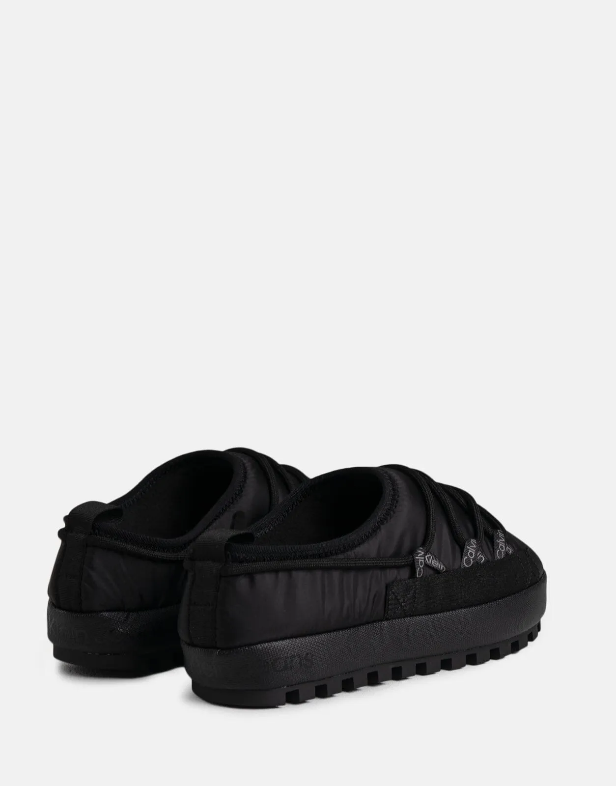 Calvin Klein Home Slipper Lacing Black