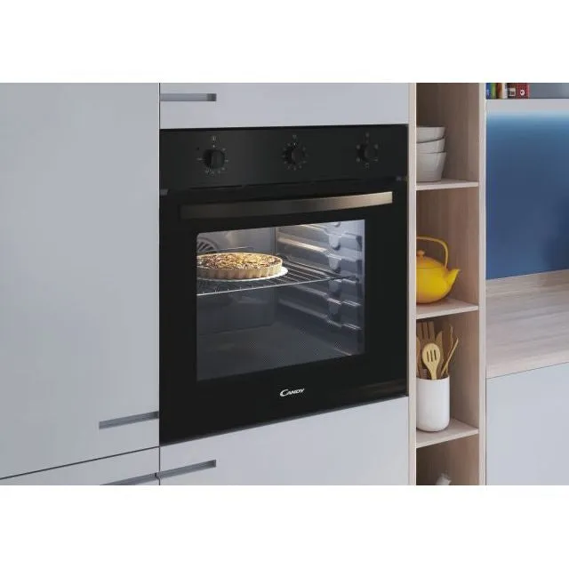 Candy Idea 65L Built-In Electric Single Oven - Black | FIDCN403