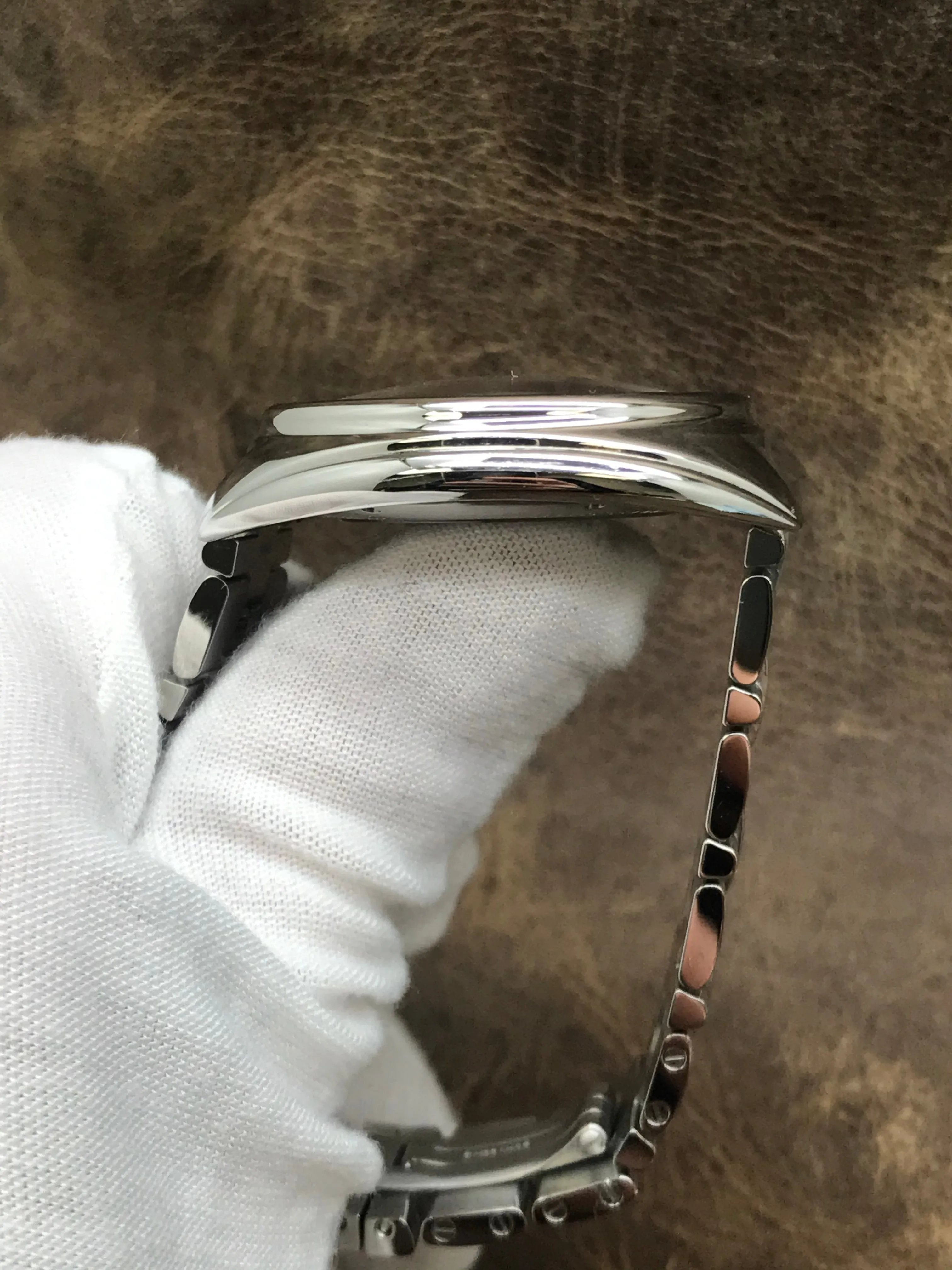 Cartier Cle de Cartier WSCL0007 Silver Guilloche Dial Automatic Men's Watch