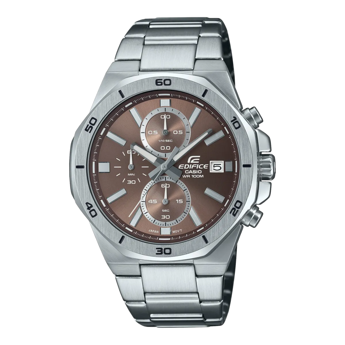 Casio Edifice Chronograph Brown Dial Men's Watch | EFV-640D-5AVUDF