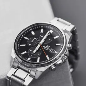 Casio Edifice Standard Black Chronograph Men's Watch| EFV-610D-1AVUDF