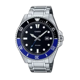 Casio Enticer Stainless Steel Men's Watch | MDV-107D-1A2VDF