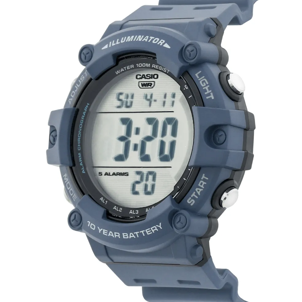 Casio "Illuminator" Wide Face Digital Watch| AE-1500WH-2AVDF
