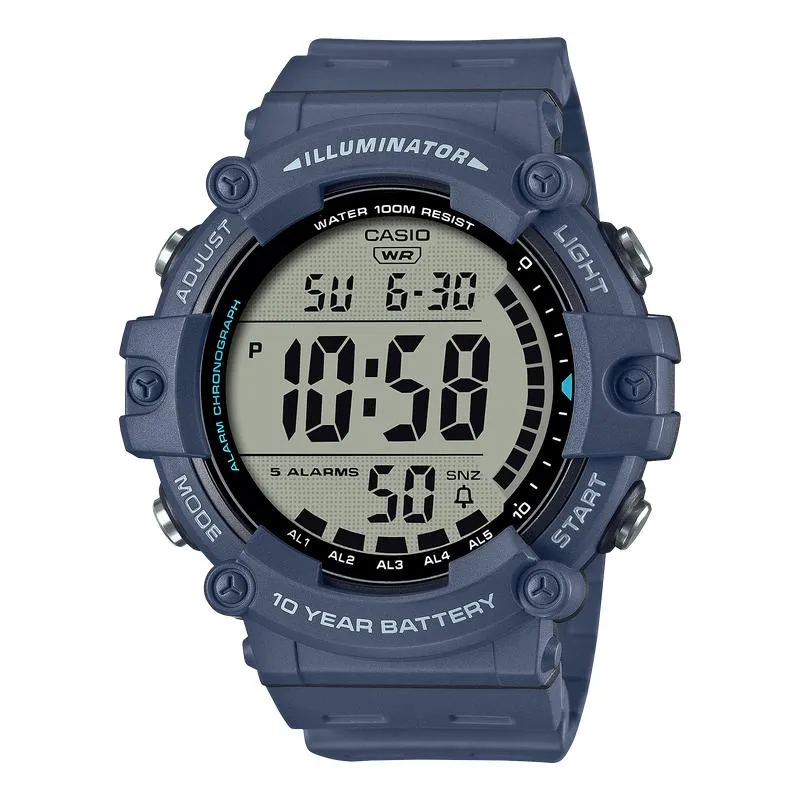 Casio "Illuminator" Wide Face Digital Watch| AE-1500WH-2AVDF