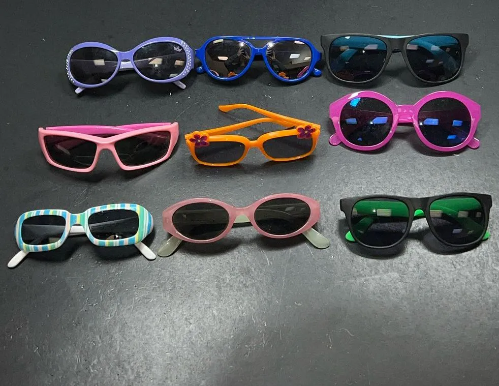 Children's Assorted Styles and Colors Sunglasses Lot
