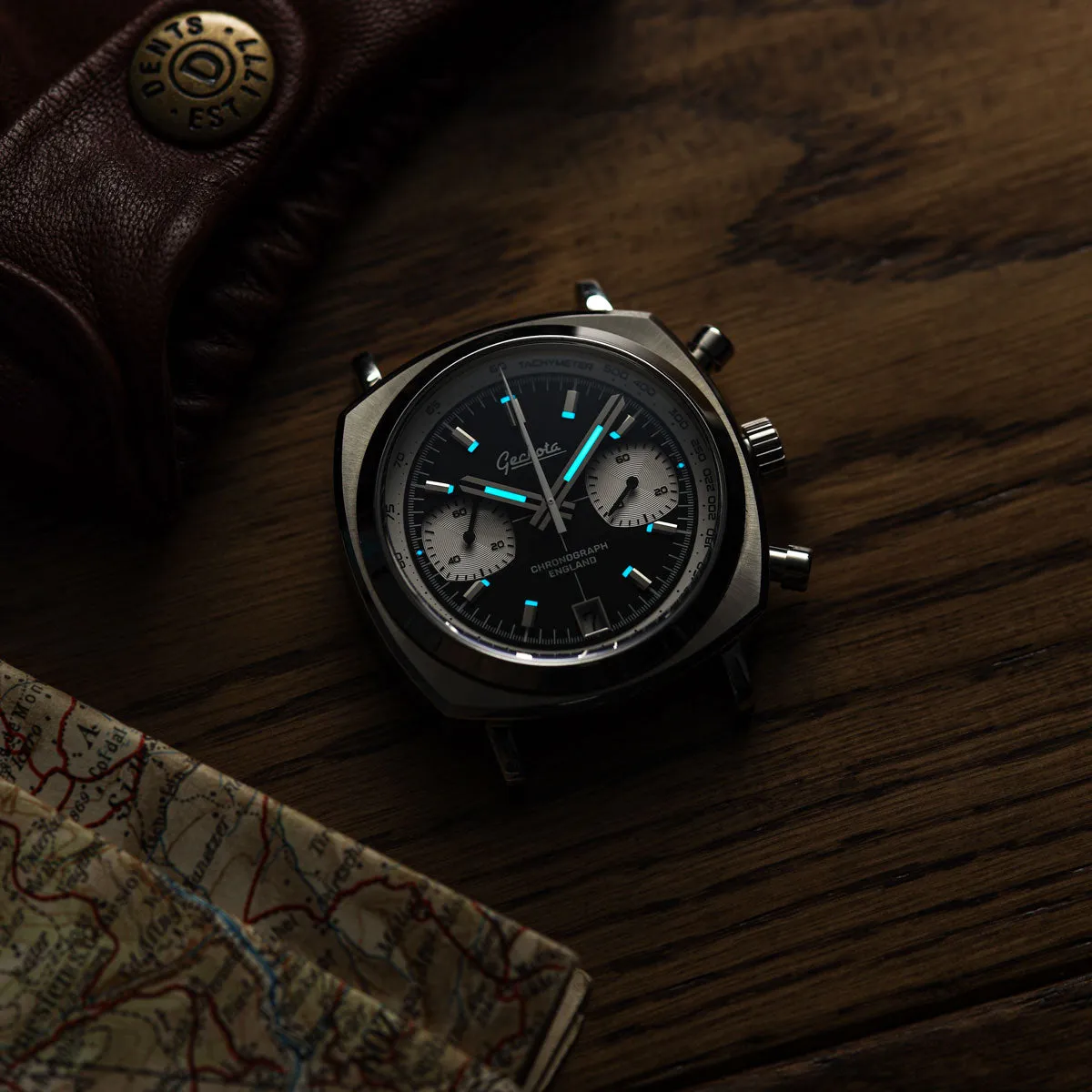 Chronotimer Chronograph Watch Classic Reverse Panda