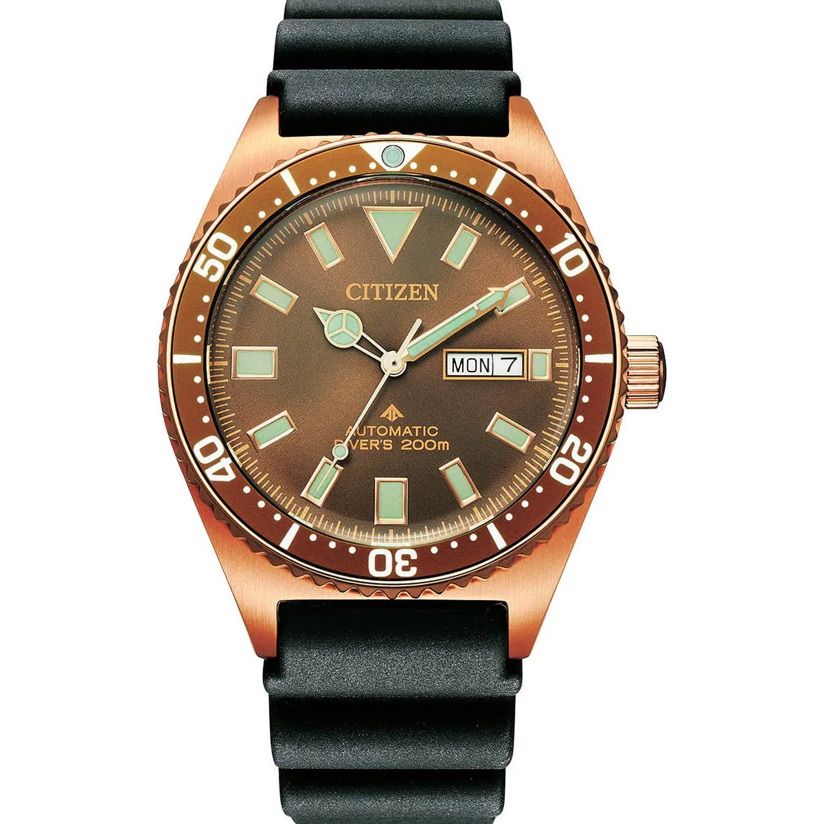 Citizen 45mm Brown Dial Automatic Men's Watch