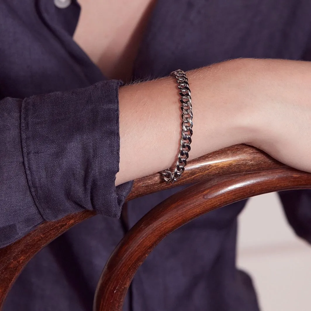 Clark Men's Chain Bracelet Steel
