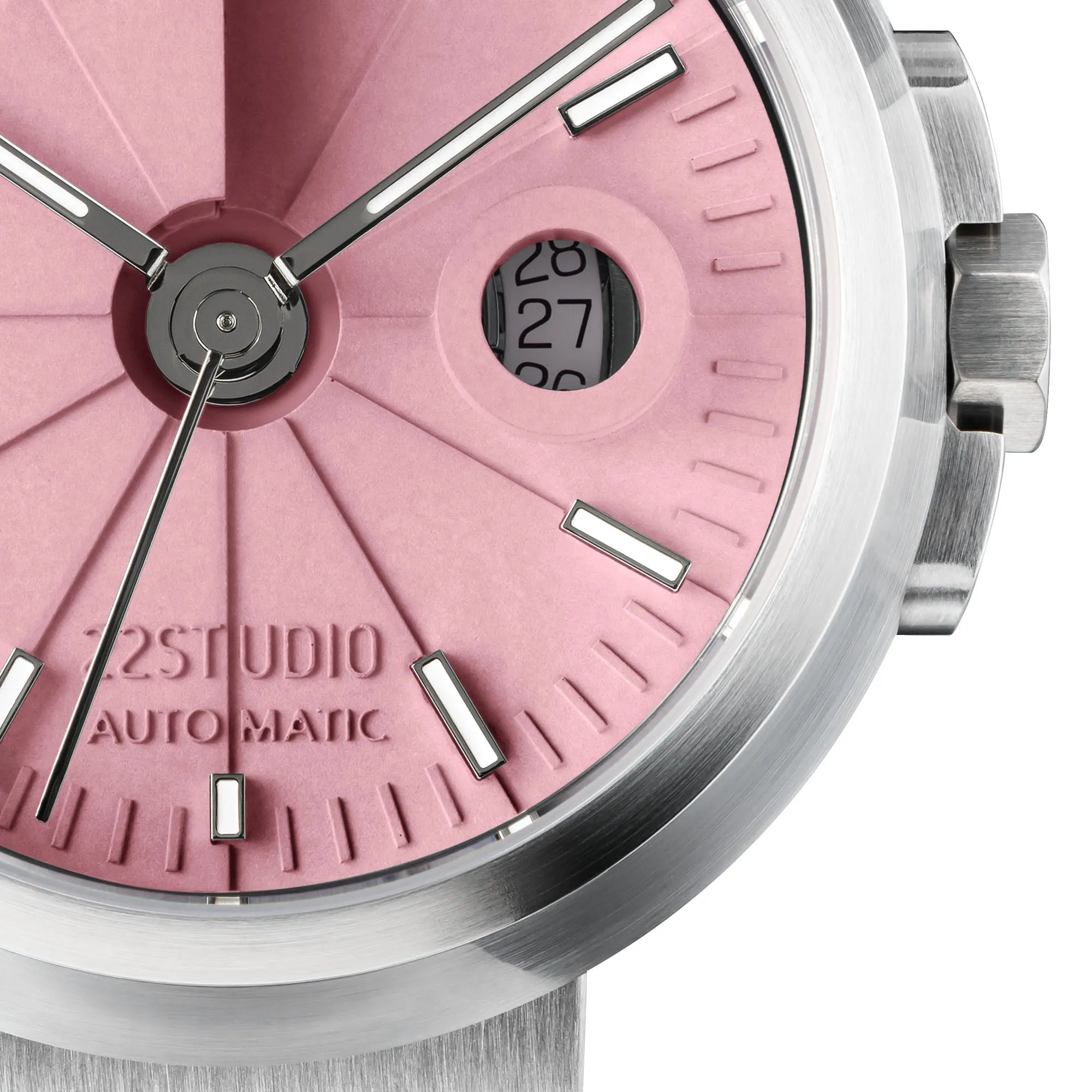 Concrete Watch Automatic 45mm Sport Edition_Blossom Pink