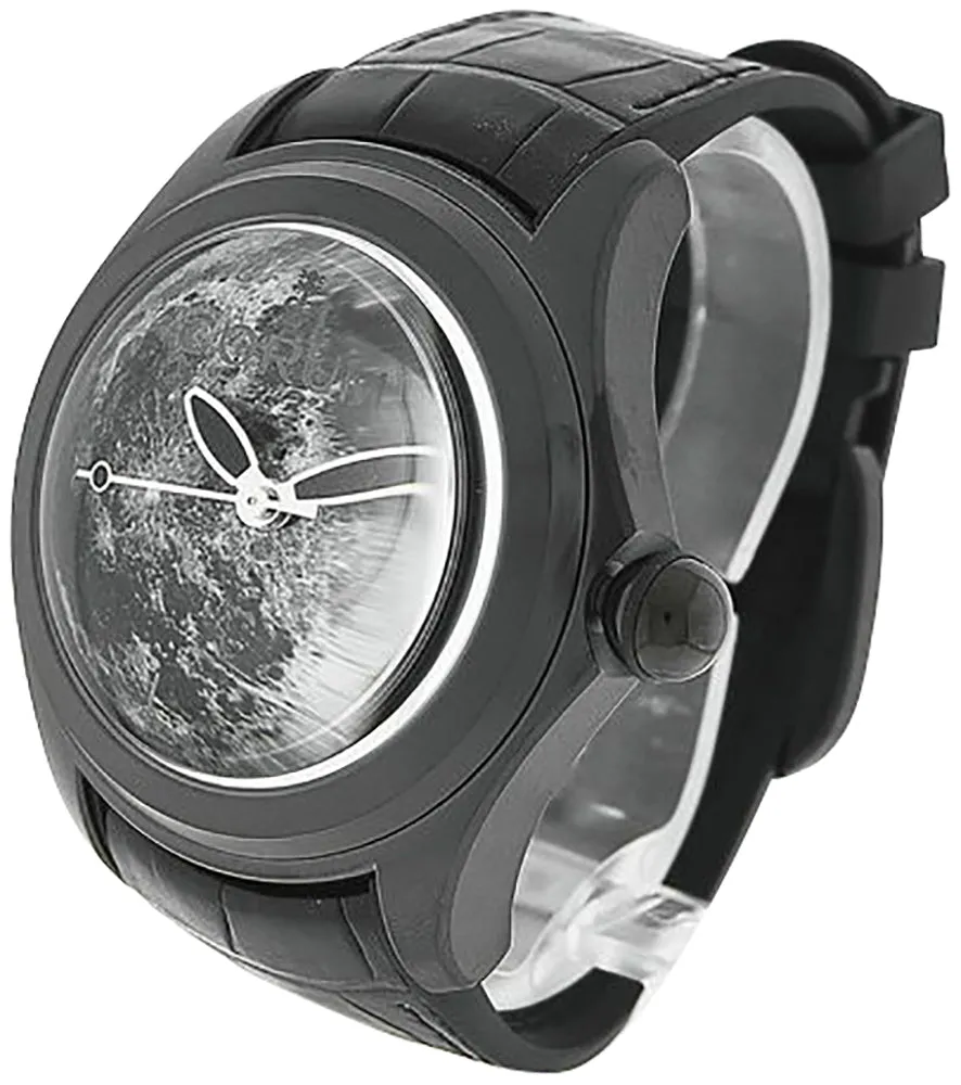 Corum Bubble 47 Solar System Moon Limited Edition Black PVD Steel Mens Automatic Watch 082.310.98/0001 MO01