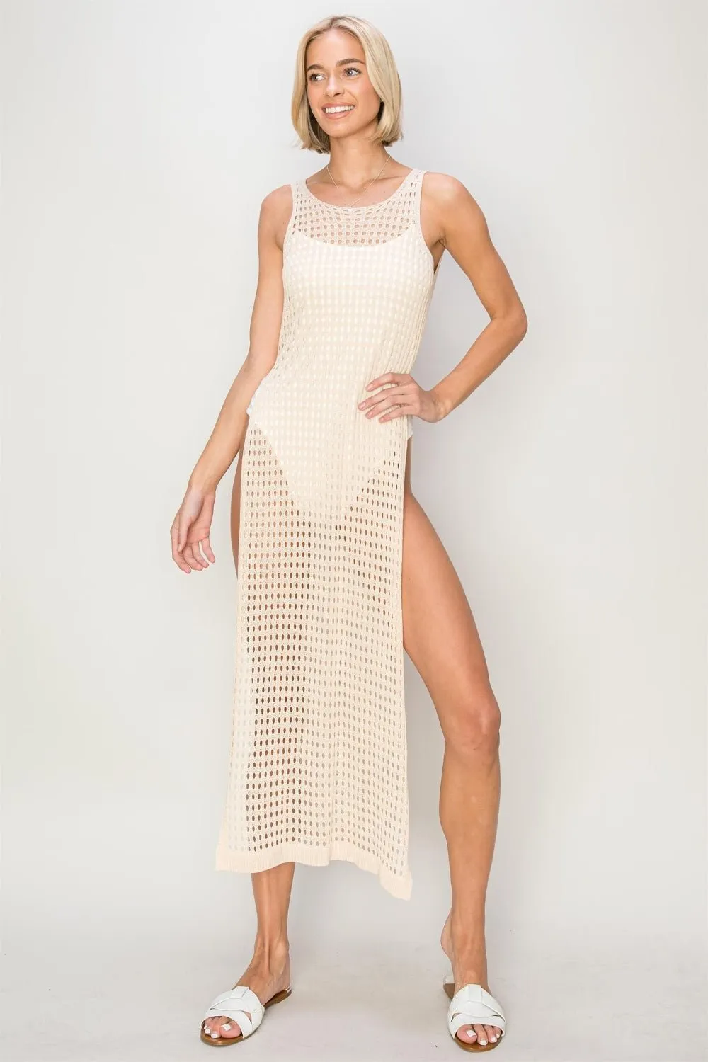 Crochet Cover Up Dress