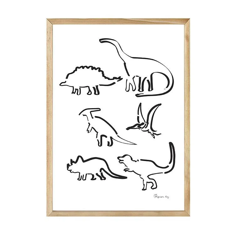 DINOSAUR PRINT