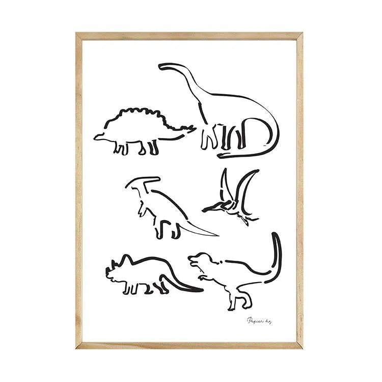 DINOSAUR PRINT