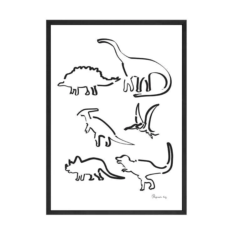 DINOSAUR PRINT