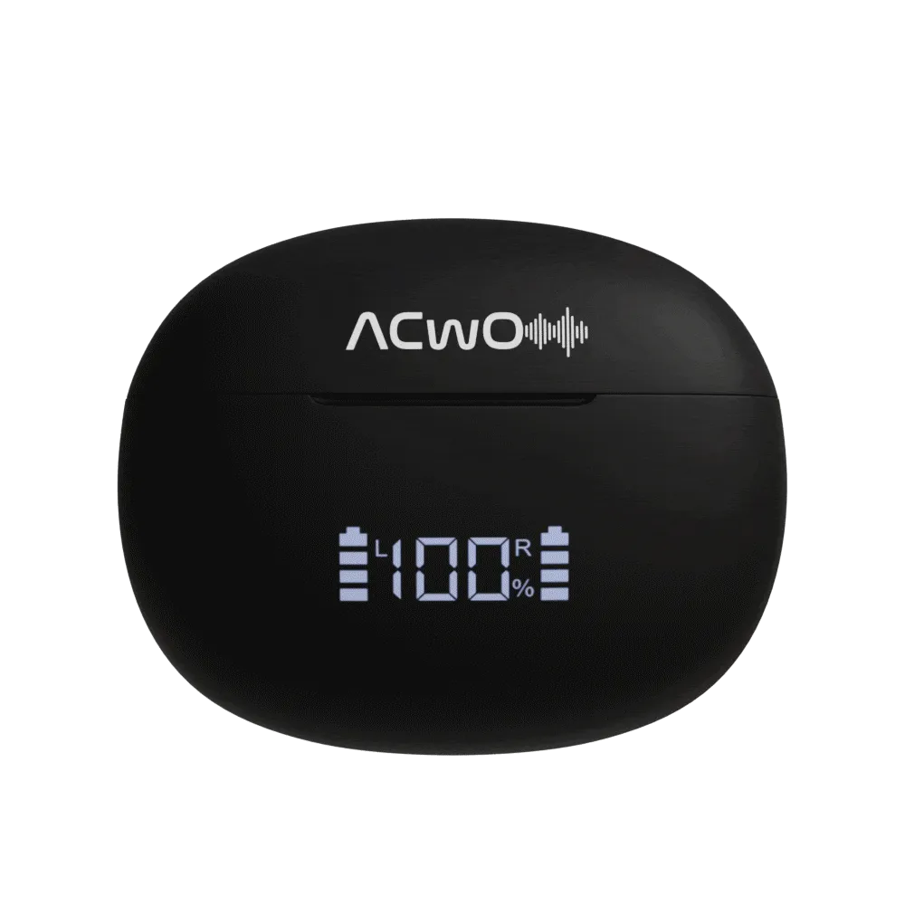 DwOTS 323 Black Earbuds