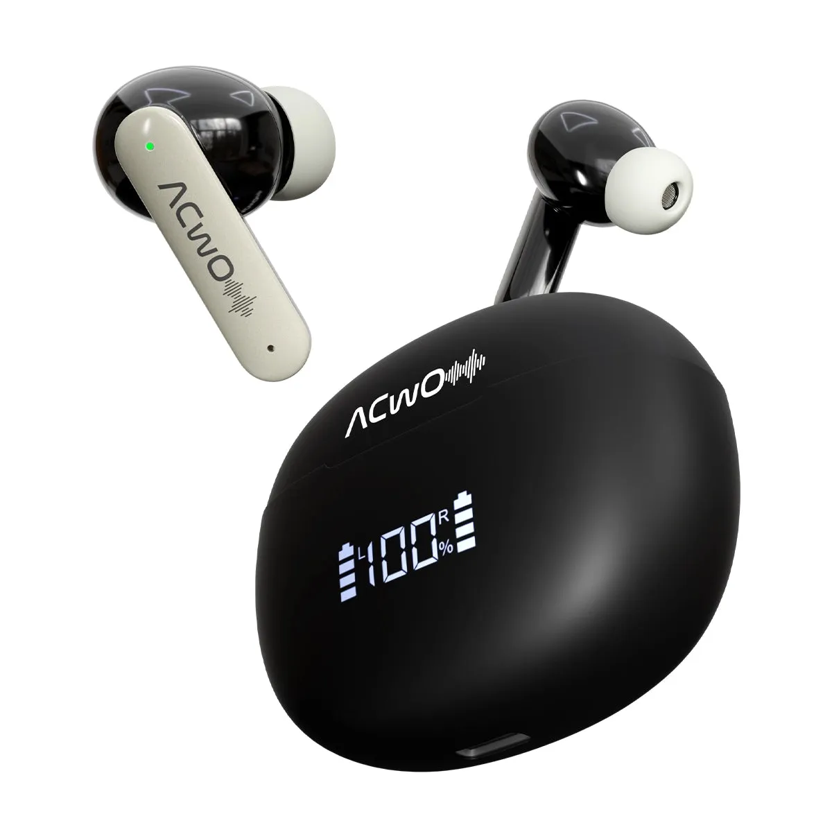 DwOTS 323 Black Earbuds