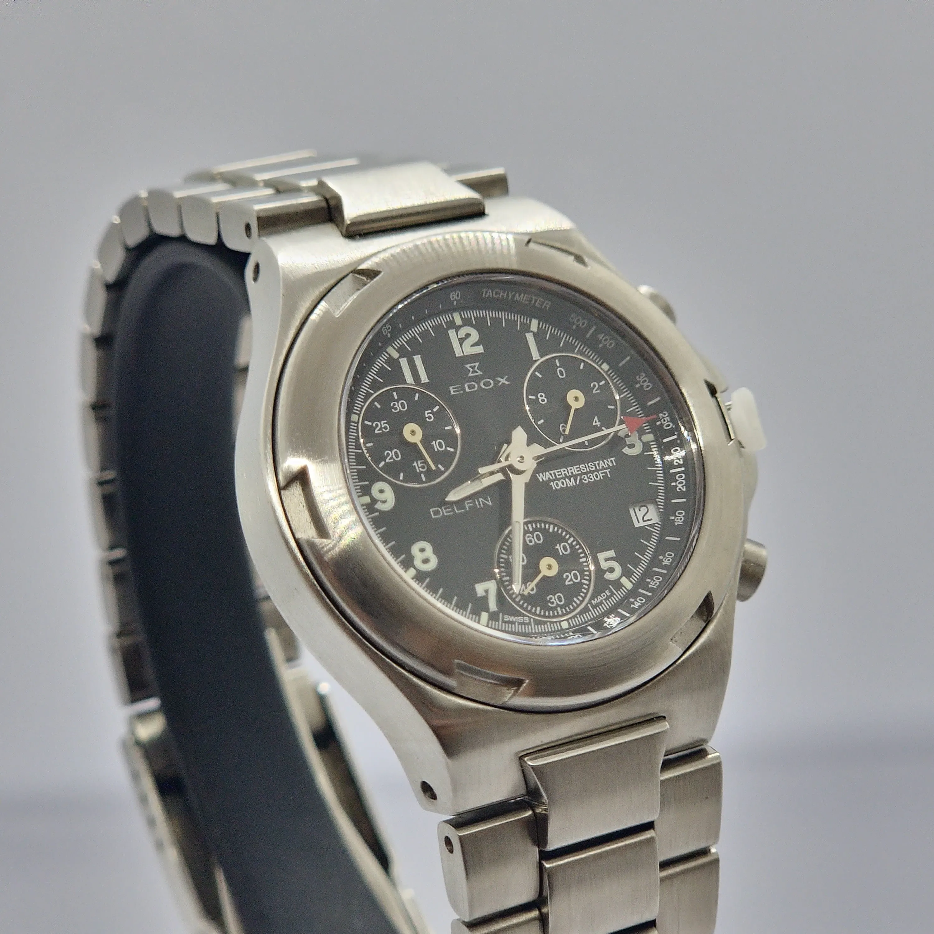 Edox Delfin Chronograph Swiss Quartz