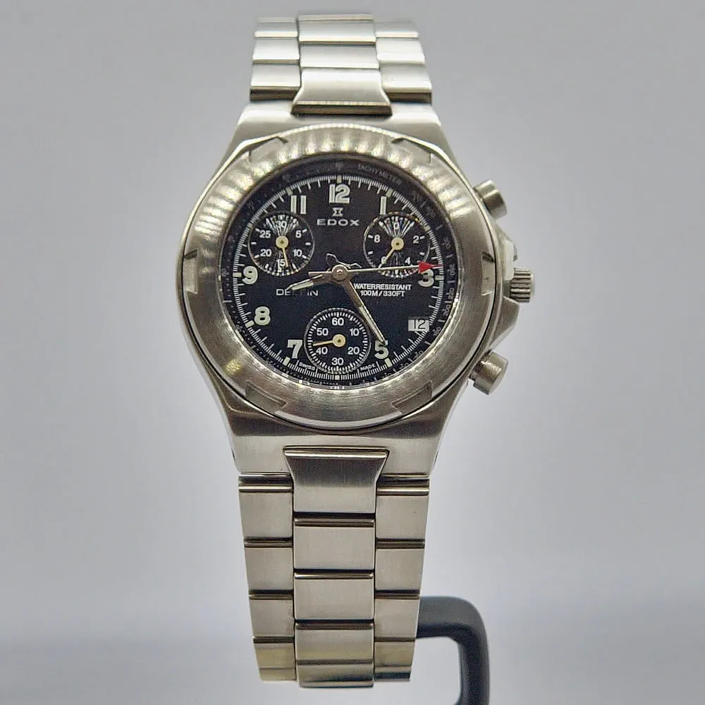 Edox Delfin Chronograph Swiss Quartz
