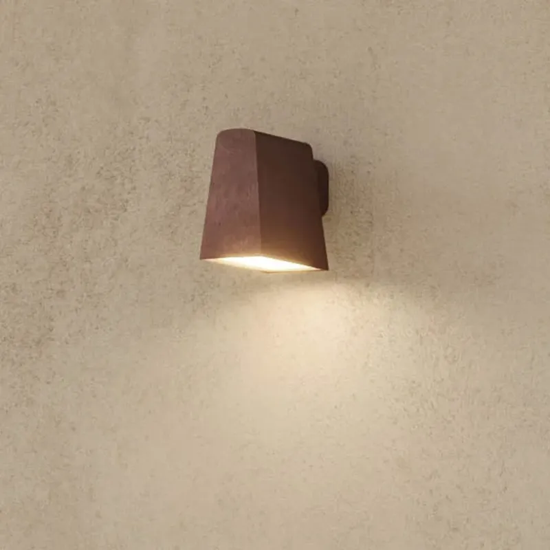 Exterior Rectangular Shade Wall Light
